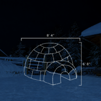 08-igloo-scaled Igloo (6'8" H x 8'4" W)