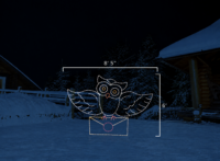 Owl Express Delivery (6' H x 8'5" W)