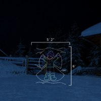 Snow Angel (6' H x 5'2" W)