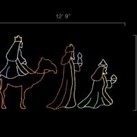 3-wise-men__45968 Three Wise Men Set (4'7" H x 3'6" W)