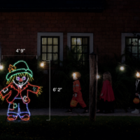 Scarecrow (6'2" H x 4'9" W)