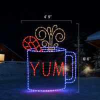 Hot Cuppa YUM (6'6" H x 4'9" W)