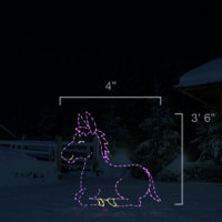 Donkey (3'6" H x 4' W)