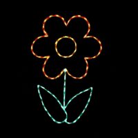 Flower_Orange__49033 Flower Orange spring light display