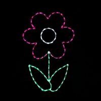 Flower Pink spring light display