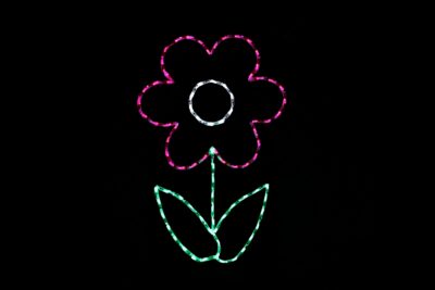Flower_Pink__80229 Pink flower spring light display