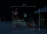 Gift Baling Elves - (7'7" H x 8'8" W)