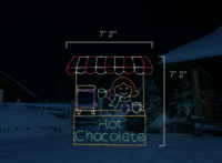 Hot Chocolate Stand (7'2" H x 7'2" W)