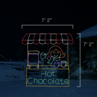 Hot Chocolate Stand (7'2" H x 7'2" W)