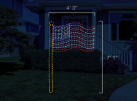 Old Glory Flag (7'1" H x 4'3" W)