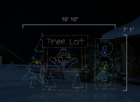 Tree Lot (7'1" H x 10'10" W)
