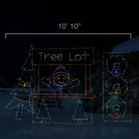 Tree Lot (7'1" H x 10'10" W)