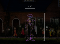 Invisible Unseen Man (8’ H x 2'9" W)