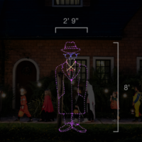 Invisible Unseen Man (8’ H x 2'9" W)