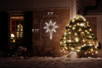 Christmas Star (2'11" H x 2'2" W)