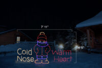 Cold Nose Warm Heart (1'10" H x 2'6" W)