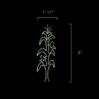 Corn Stalk (6' H x 1'11" W)