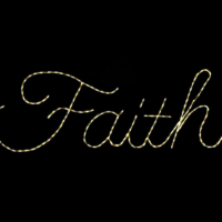 faithsign Photo of Faith light display