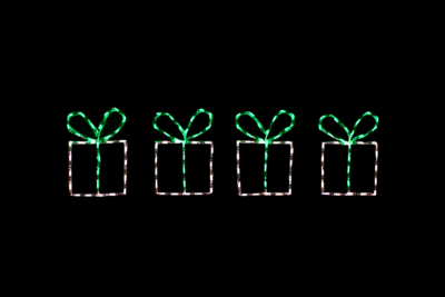 giftbaleset Photo of Gift Bales Set light display