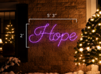 Hope (2' H x 5'3" W)