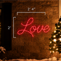 Love Sign (2'4" H)