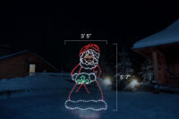 Mrs. Claus (5'7" H x 3'5" W)