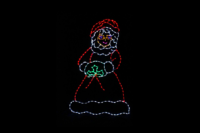 mrsclaus Mrs Santa Christmas light display