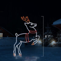 Reindeer Taking Off (6'7" H)