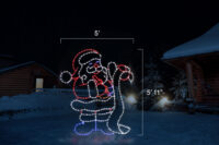 santa-checking-hist-list Santa Checking His List (5'11" H x 5' W)