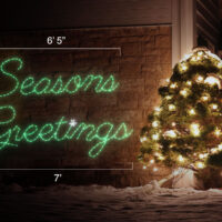 Seasons Greetings Sign (2'6" H x 7' W)