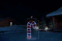 Single Candy Cane Facing Right (4'1" H x 2' W)
