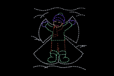 Snow Angel (6' H x 5'2" W)