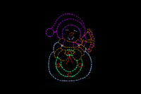Snow Lady (5'6" H x 4'1" W)