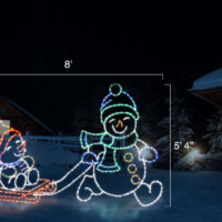 Snowman Brothers (5'4" H x 8' W)