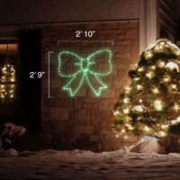 Sweet Bow Green (2'9" H x 2'10" W)