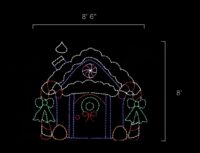 Sweet Treat Shop (10’ H x 10'6" W)