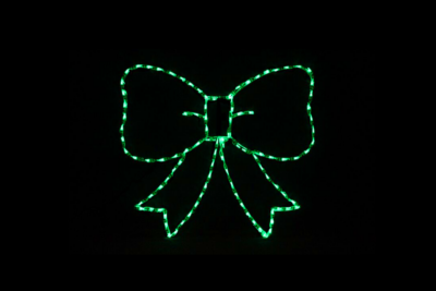 Bow Green Christmas light display