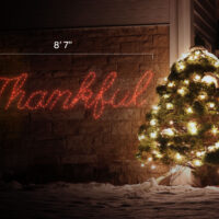 Thankful Sign (2'4" H x 8'7" W)