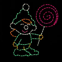 Elf_with_Lollipop__14736 Elf with Lollipop Christmas light display
