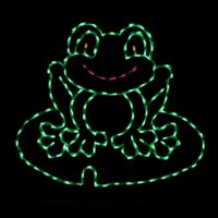 Frog spring light display