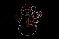 Peppermint_Snowman__23458 Peppermint Snowman Christmas light display