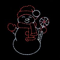 Peppermint_Snowman__23458 Peppermint Snowman Christmas light display