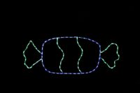 Photo of Candy Christmas light display