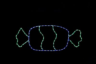 Photo of Candy Christmas light display