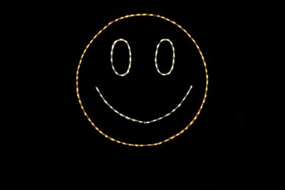 Photo of Smiley Face light display