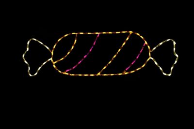 Photo of Taffy candy light display