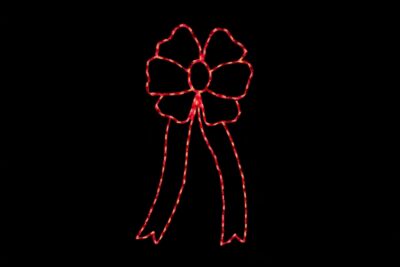 Streaming_Bow__57459 Streaming bow Christmas light display