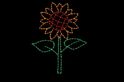 Sunflower spring/summer light display