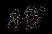 penguin_pals__99081 Penguin pals Christmas light display