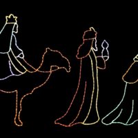 CCL_3_wise_men__72485 3 Wise Men Christmas light display